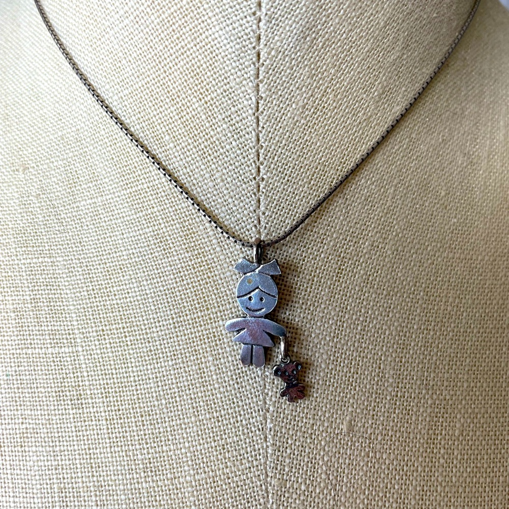 Silpada girl necklace